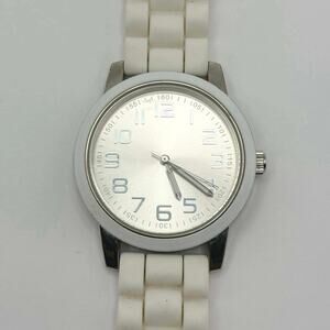 White & Silver Retro Men’s Watch